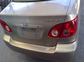 2005 TOYOTA COROLLA, GOLD, LE MODEL, 1.8L, MT     Z25205
